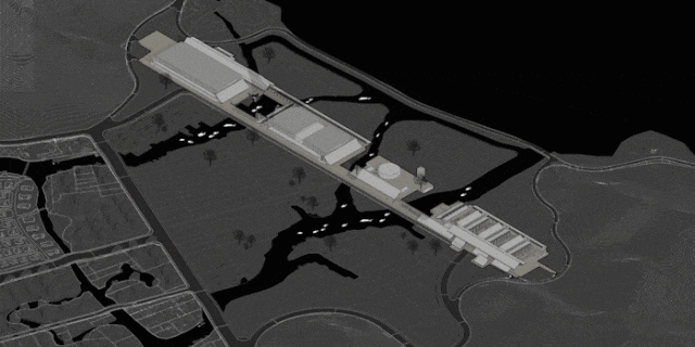 稻田与廊桥 - 宁波国际会议中心  汤桦建筑设计(图3)