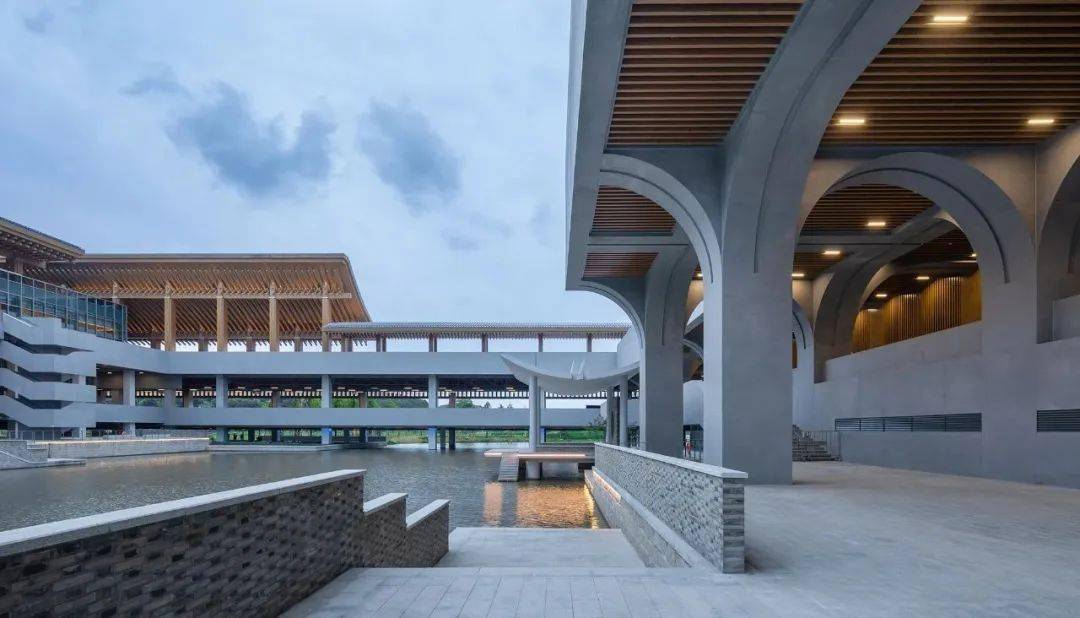 稻田与廊桥 - 宁波国际会议中心  汤桦建筑设计(图8)