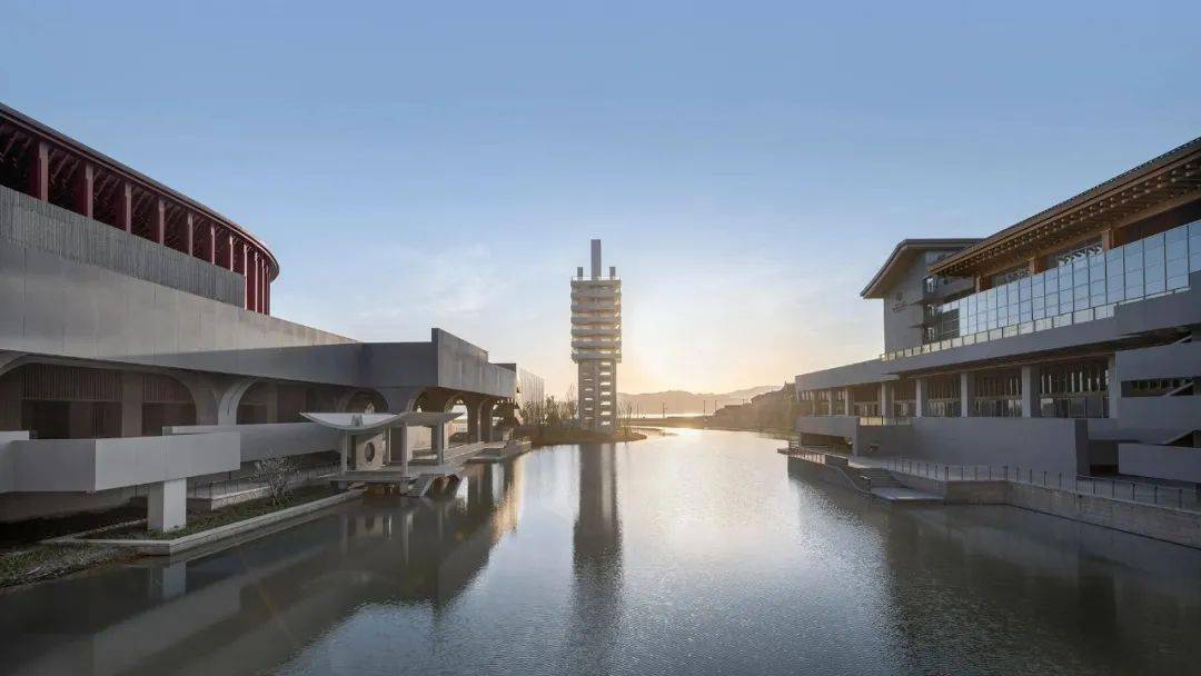 稻田与廊桥 - 宁波国际会议中心  汤桦建筑设计(图9)